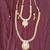 Indian bollywood gold plated kundan choker bridal necklace earrings jewelry set