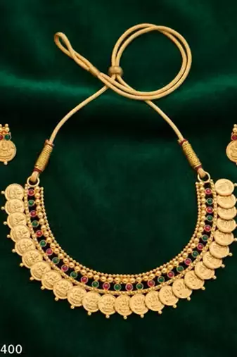 Indian bollywood gold plated kundan choker bridal necklace earrings jewelry set
