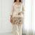 Embroidered Chinon Silk Straight Kurta & Blouse With Palazzo Set