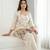 Embroidered Chinon Silk Straight Kurta & Blouse With Palazzo Set