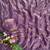 Purple Color beads and Hand Work Sartin Saree