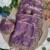 Purple Color beads and Hand Work Sartin Saree