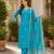 Women Gorgeous Viscose Embroidered Straight Kurta, Pant and Dupatta Set