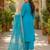  Women Gorgeous Viscose Embroidered Straight Kurta, Pant and Dupatta Set