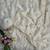 White Color beads and Hand Work Sartin Saree