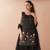 Women's Beautiful Embroidery Work French Crepe Fabric Straight Kurta Sharara and Dupatta Set