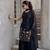 Women's Beautiful Embroidery Work French Crepe Fabric Straight Kurta Sharara and Dupatta Set