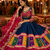 Blue Navratri Cotton Lehenga Choli with Georgette Dupatta