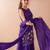 Embroidered French Crepe Straight Kurta Sharara and Dupatta Set