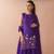 Embroidered French Crepe Straight Kurta Sharara and Dupatta Set