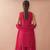 Embroidered French Crepe Straight Kurta Sharara and Dupatta Set