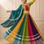 Multicolor Georgette Navratri Lehenga Choli Set