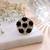 Black color american diamond ring modern fashion design