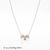 925 Sterling Silver Tri-Color CZ Bead Pendant Necklace Set for Women