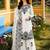 White Color Embroidery And Sequence Work Satin Salwar Suit