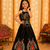 Black reyon kid's chaniya choli for navratri
