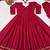 Maroon Color Plain Work silk blend salwar suit