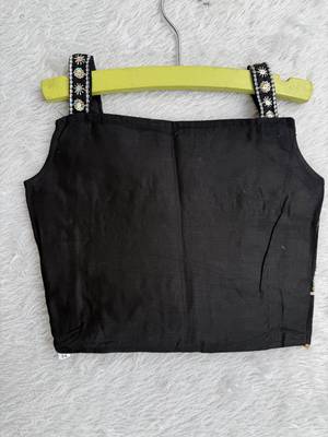 Black reyon kid's chaniya choli for navratri 4