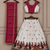Pink rayon cotton printed chaniya choli for navratri for kid