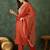 Women's Gorgeous Embroidery Work Silk Fabric Straight Kurta Pant and Dupatta Set