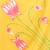 yellow printed cotton blend soft saree