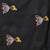 black ethnic motifs cotton blend soft saree