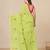green ethnic motifs cotton blend soft saree