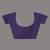Violet leaf motifs cotton blend soft saree