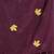 burgundy leaf motifs cotton blend soft saree