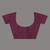 burgundy leaf motifs cotton blend soft saree