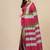 multicolor stripes cotton blend soft saree