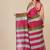 multicolor stripes cotton blend soft saree