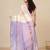 off white solid mulmul soft saree