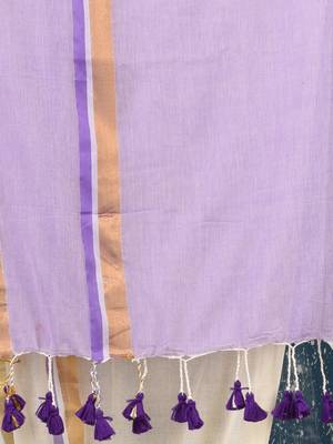 off white solid mulmul soft saree 4