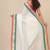 off white solid mulmul soft saree