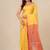 Yellow solid tissue soft saree