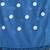 sky blue polka dots cotton blend soft saree