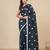 grey polka dots cotton blend soft saree