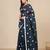 grey polka dots cotton blend soft saree