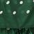 green polka dots cotton blend soft saree