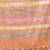 orange stripes cotton blend handspun soft saree