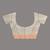 pale green stripes cotton blend handspun soft saree