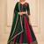 Green Cotton Handwork Navratri Lehenga Choli