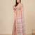 beige stripes cotton blend handspun soft saree
