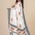 white printed cotton blend handspun soft saree