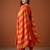 Embroidered Chanderi Flared Kurta Pant and Dupatta Set