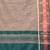 teal ethnic motifs cotton blend handspun soft saree