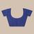 navy blue geometric motifs cotton blend handspun soft saree