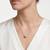   925 Sterling Silver Rhodium Plated Pave CZ Sphere Pendant Necklace Set  for Women