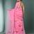 pink printed mulmul soft saree